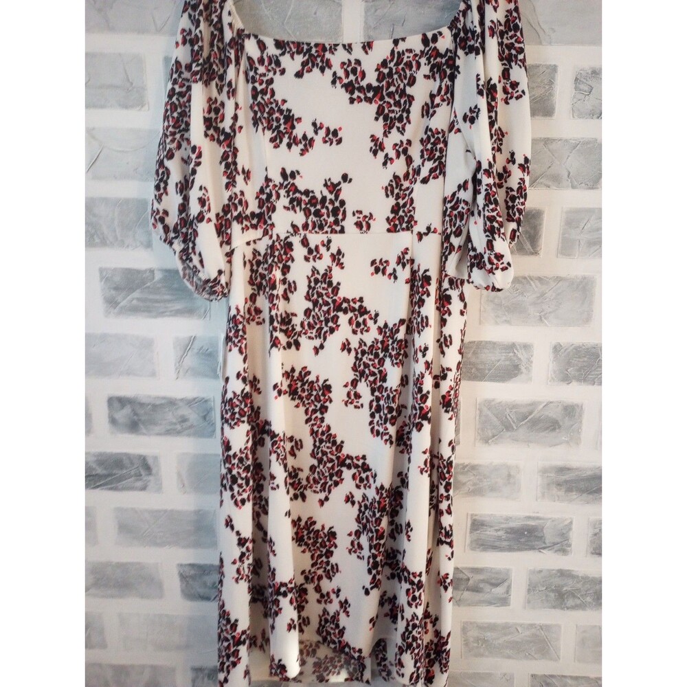 New Women's Ophelia Rose Dress Size 2xl Button up. Square neckline - Picture 3 of 5